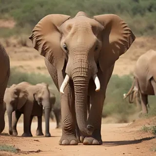elephant background