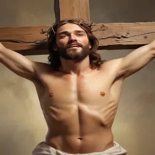 picture of jesus on the cross