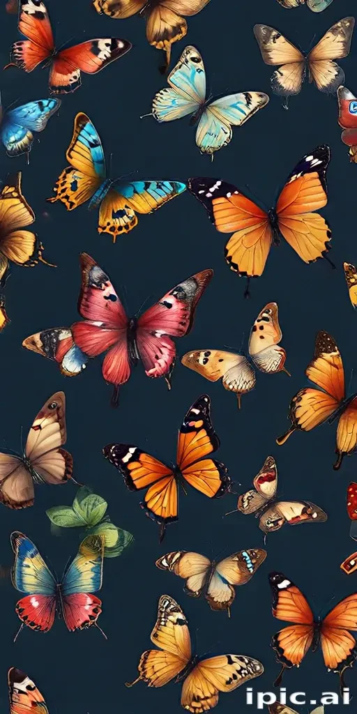 butterflies png