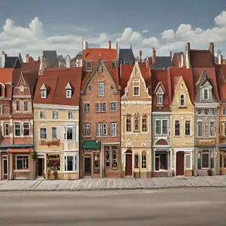 town background