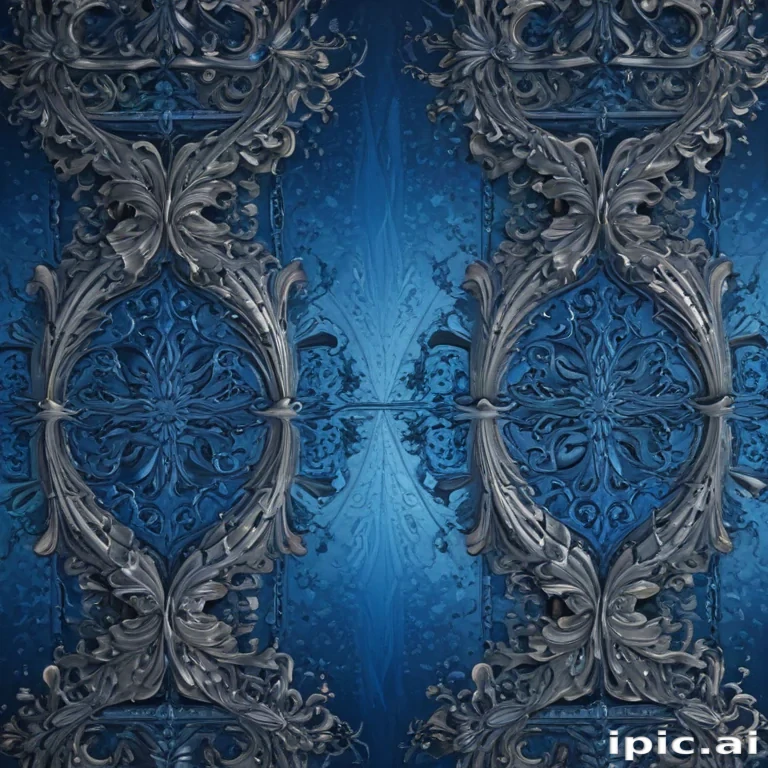 blue pattern background