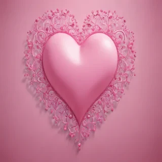 heart png pink