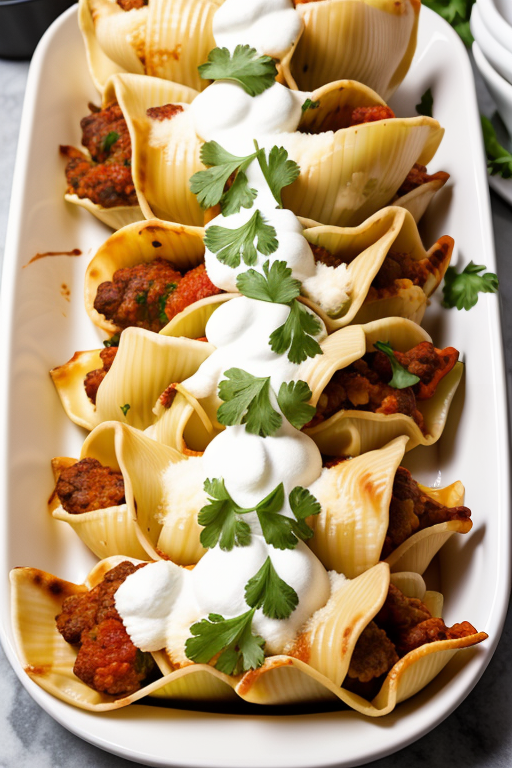 taco stuffed shells air fryer