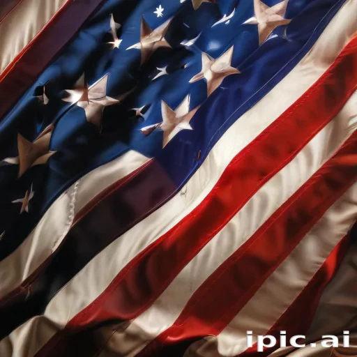 american flag aesthetic