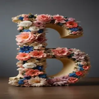 floral letters