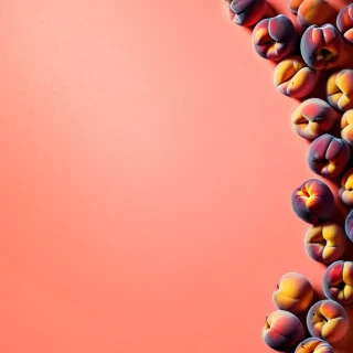 light peach background