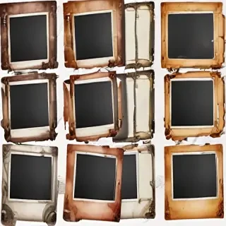 polaroid frames png