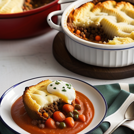 shepherd's pie with tomato soup