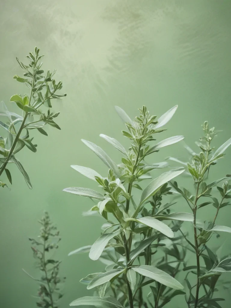 light sage green background