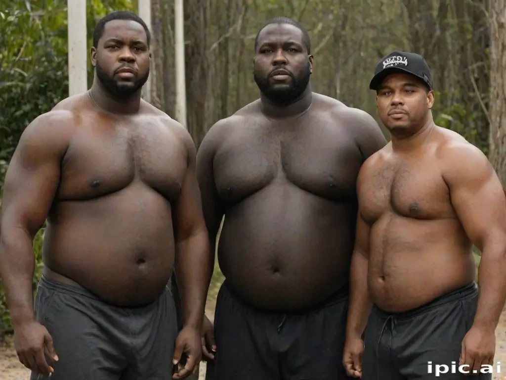 big black fat men