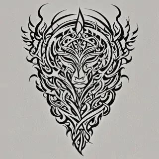tribal tattoo png