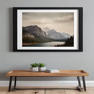 framed art mockup
