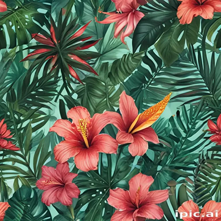 tropical wallpaper iphone
