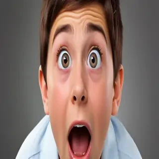 shocked face png