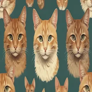 vintage cat illustration