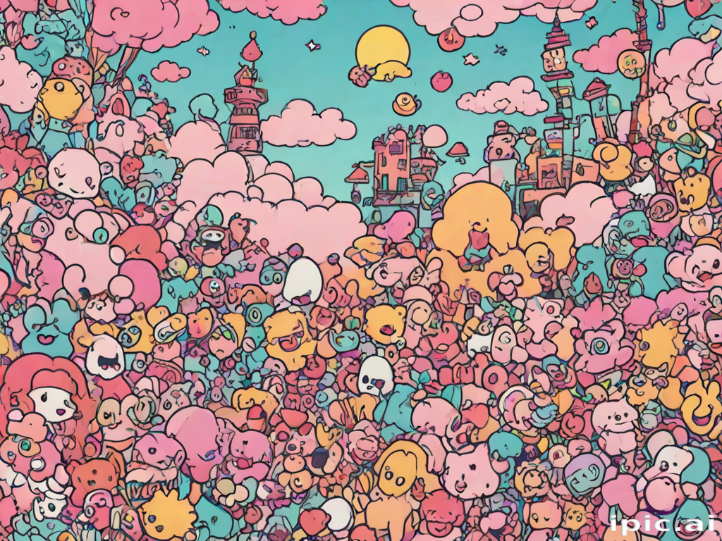 aesthetic wallpaper cartoon