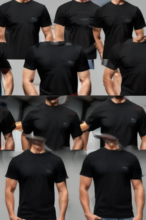 high resolution black t shirt template