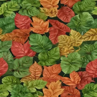 leaves no background