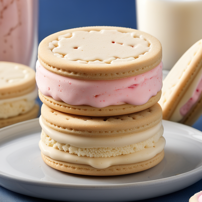sugar cookie ice cream sandwich