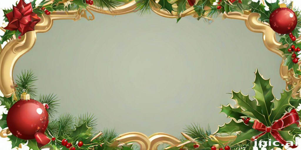 christmas frame clip art