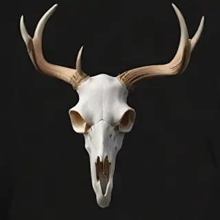 deer skull png