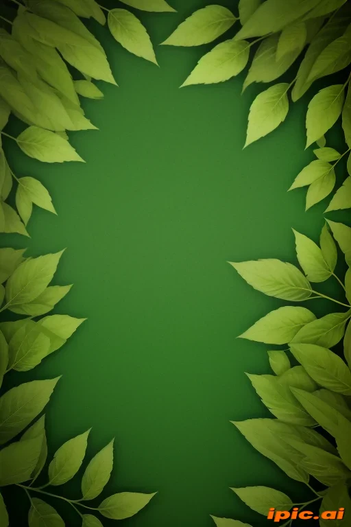green leaves background