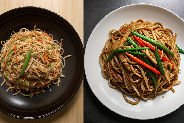 lo mein vs pad thai