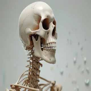skeleton transparent