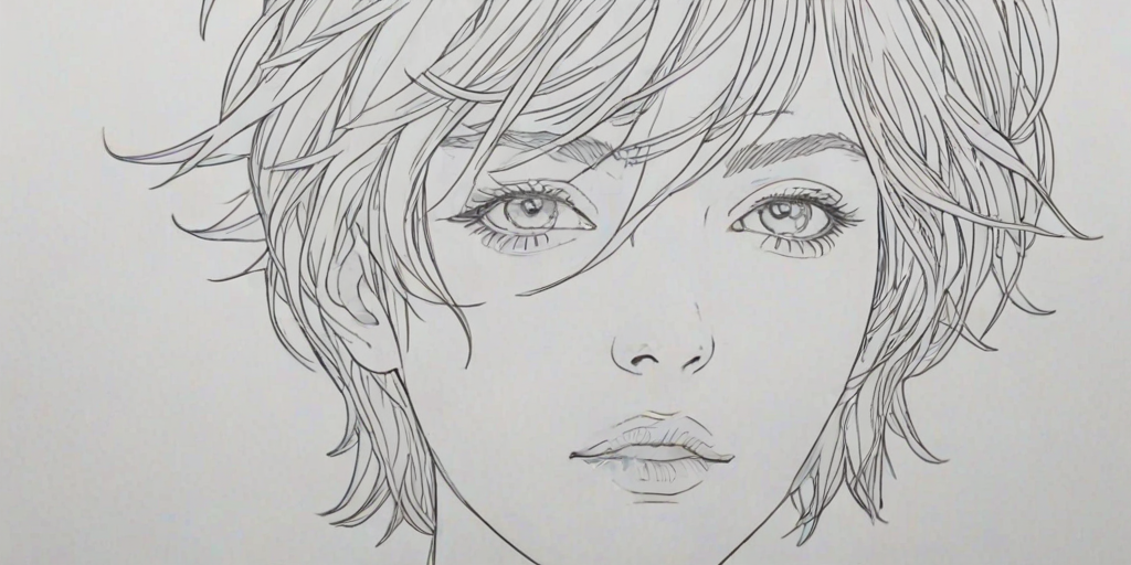 transparent line art