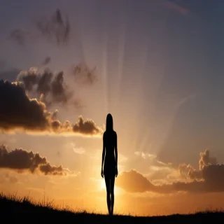 couple silhouette