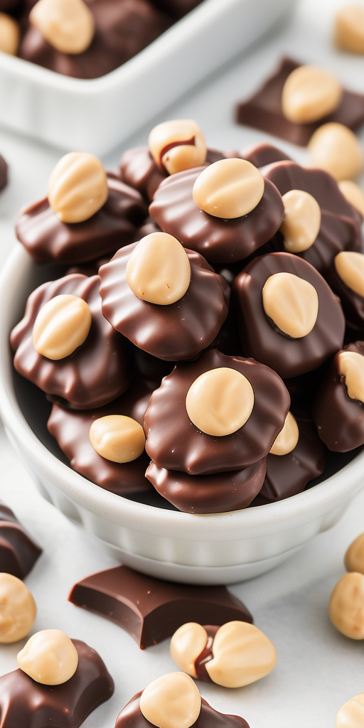 chocolate peanut cluster candy recipe