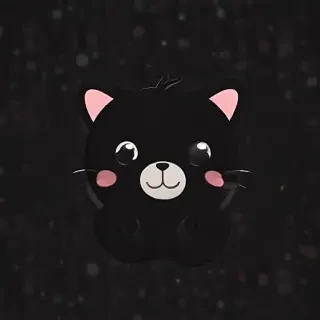 cute black iphone wallpaper