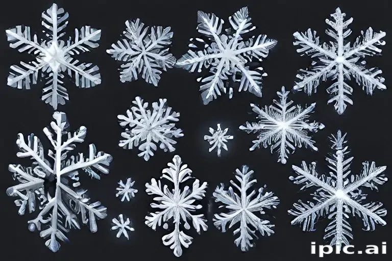snowflakes png transparent