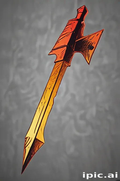 drawn arrow