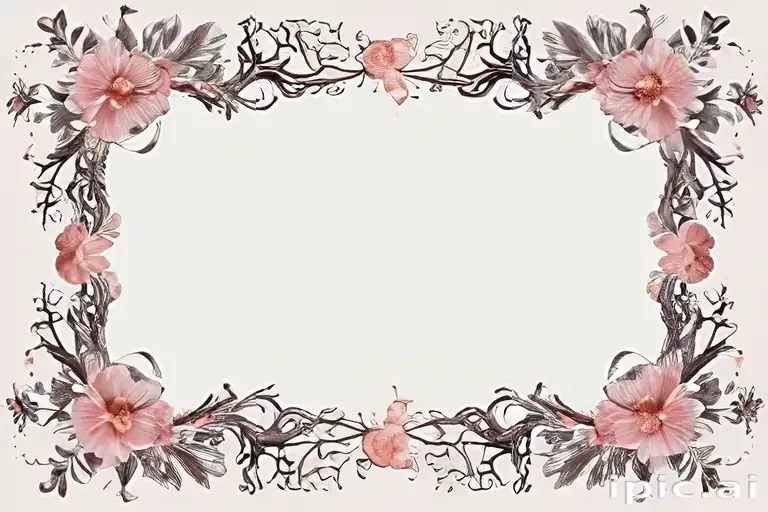 aesthetic border png