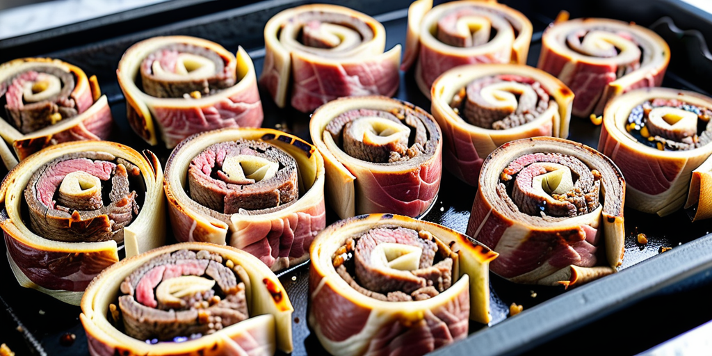 how to cook steak pinwheels in the oven
