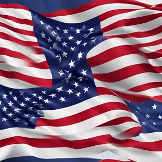 american flag waving png