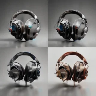headphones transparent background