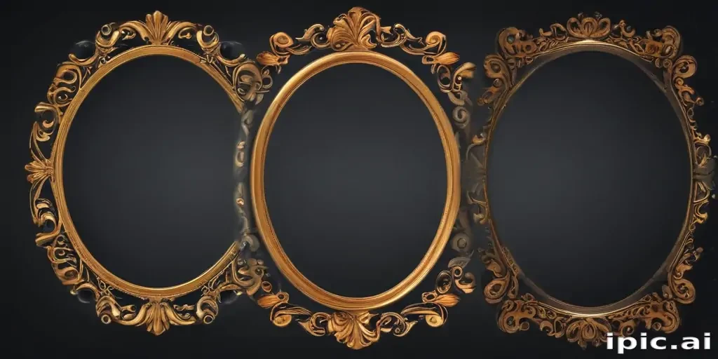 oval frame clipart