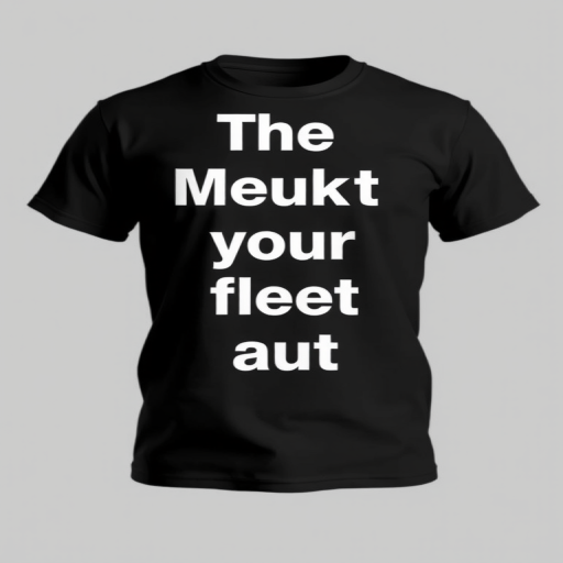 black t shirt mockup free