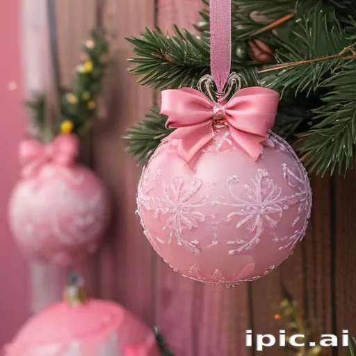 cute pink christmas wallpaper