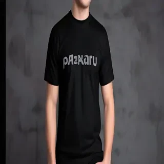 black t shirt mockup free