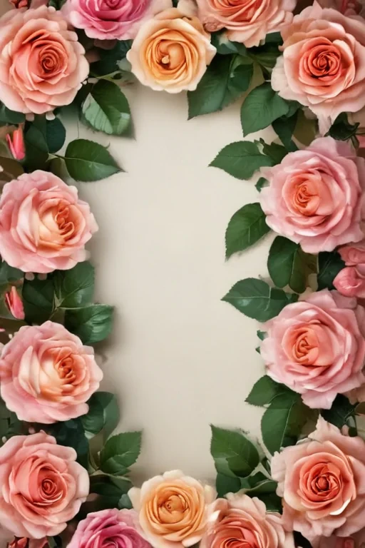rose border