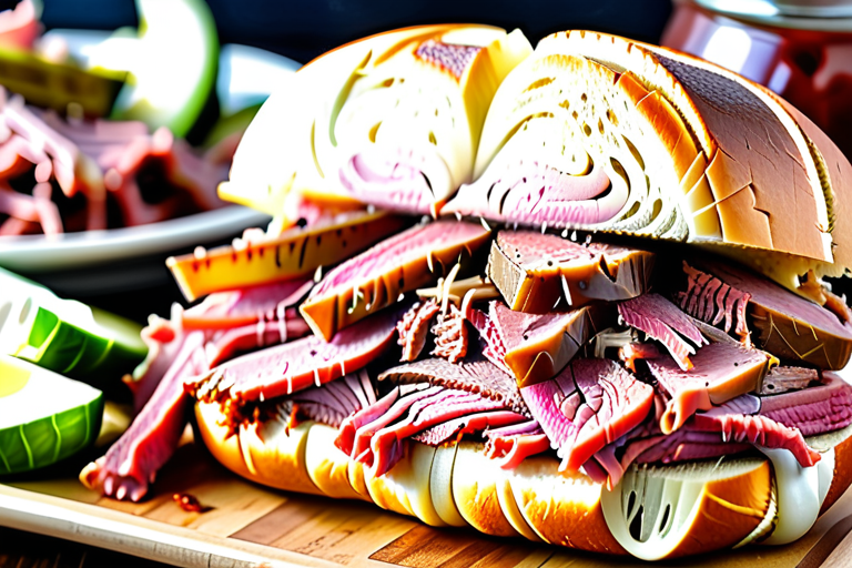 slow cooker corned beef reuben