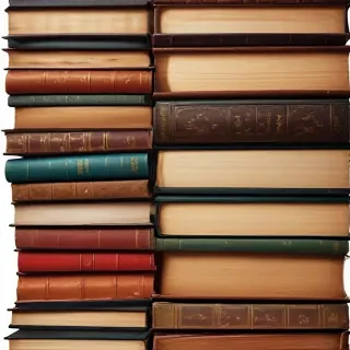 books stacked png