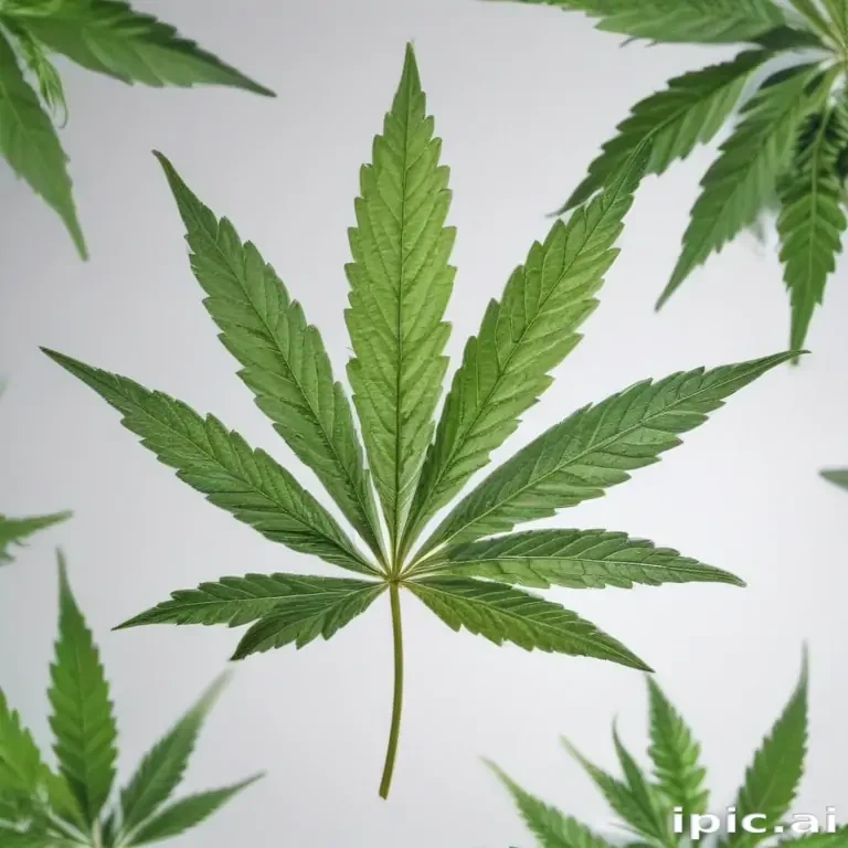 marijuana leaf transparent background