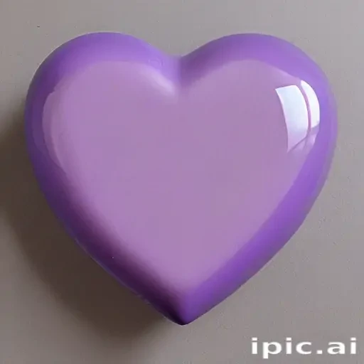 aesthetic purple heart