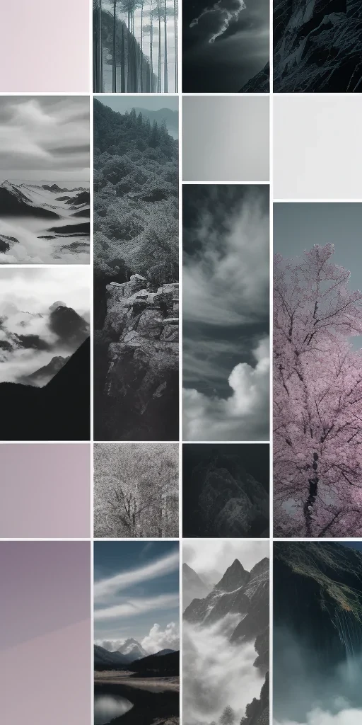 aesthetic collage wallpaper