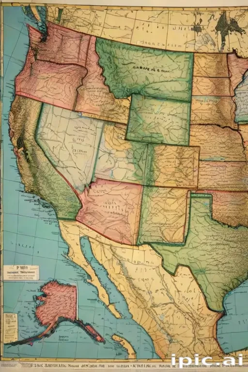 show me a map of the u.s.