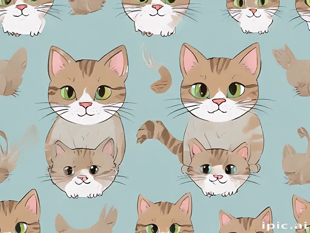 cartoon cat clip art